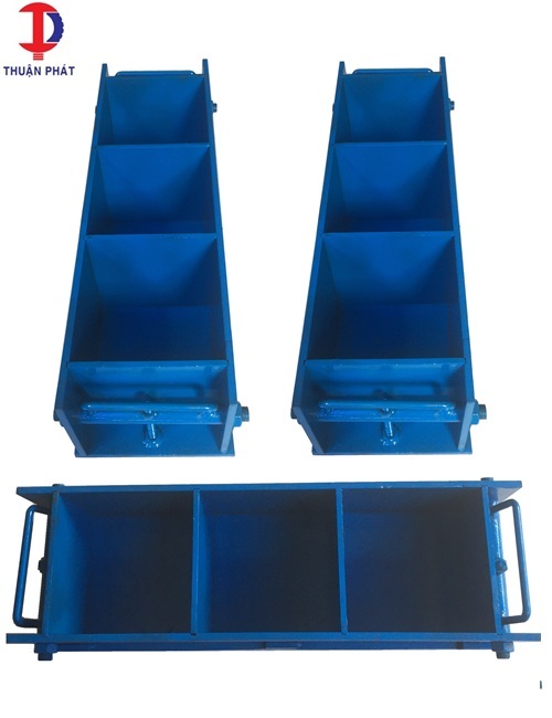 Khuôn đúc mẫu bê tông lập phương 150mm kép 3